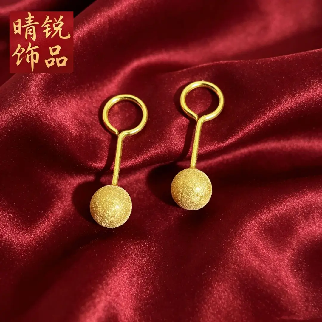 Vietnamese gold-plated trendy earring collection for women, new tassel stud earrings and drop earrings, fashion series, slow fading