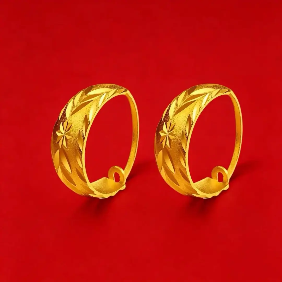 Vietnamese gold-plated trendy earring collection for women, new tassel stud earrings and drop earrings, fashion series, slow fading