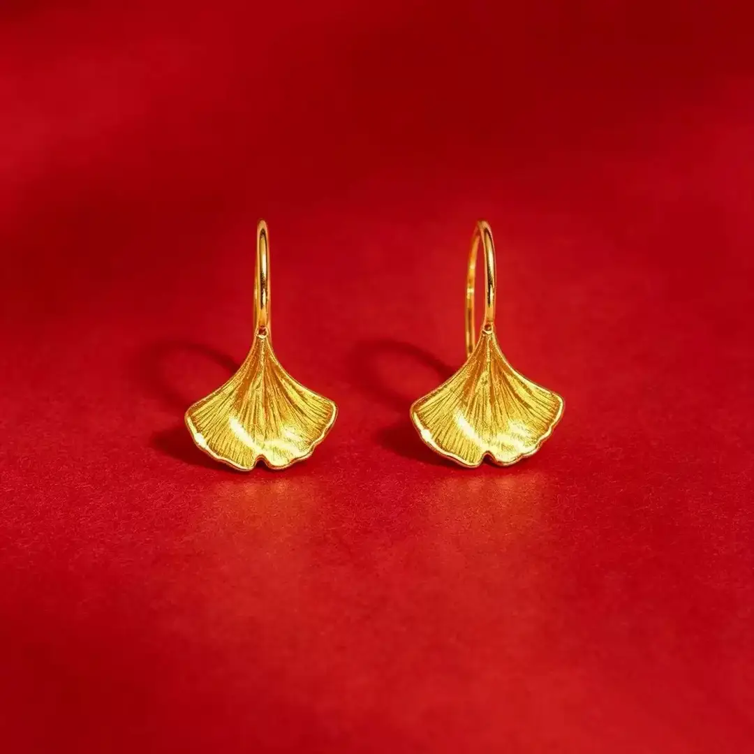 Vietnamese gold-plated trendy earring collection for women, new tassel stud earrings and drop earrings, fashion series, slow fading
