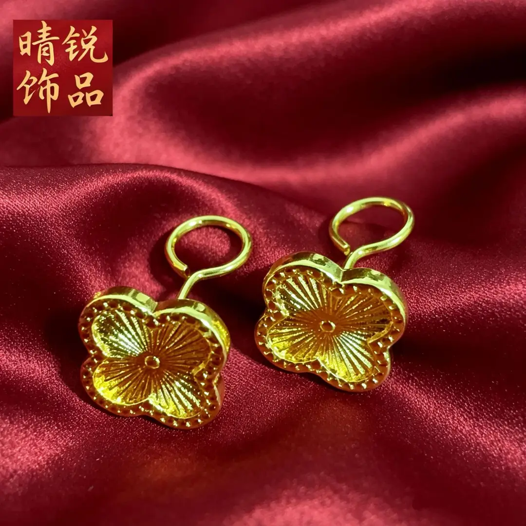 Vietnamese gold-plated trendy earring collection for women, new tassel stud earrings and drop earrings, fashion series, slow fading