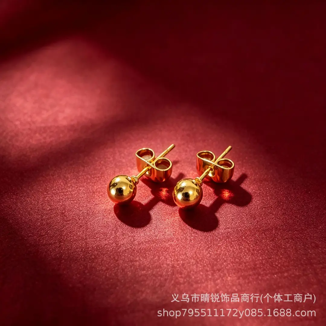 Vietnamese gold-plated trendy earring collection for women, new tassel stud earrings and drop earrings, fashion series, slow fading