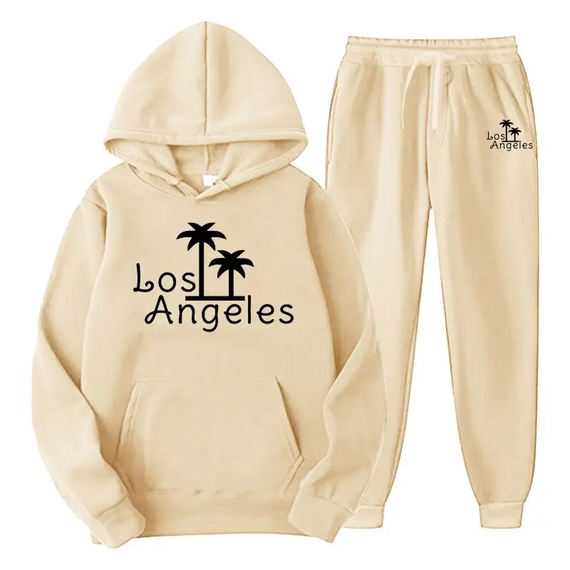 Amazon men's clothing set, cross-border export, pullover sweatshirt, sportswear set, fashionable fleece, men's hooded sweatshirt