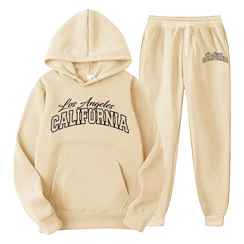 Amazon men's clothing set, cross-border export, pullover sweatshirt, sportswear set, fashionable fleece, men's hooded sweatshirt