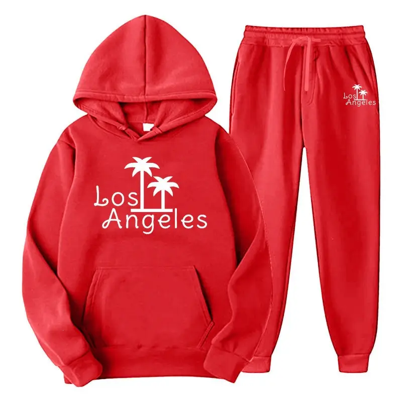 Amazon men's clothing set, cross-border export, pullover sweatshirt, sportswear set, fashionable fleece, men's hooded sweatshirt