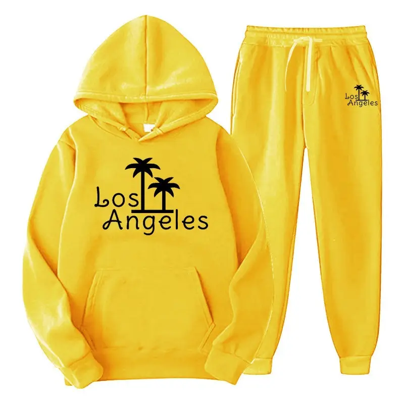 Amazon men's clothing set, cross-border export, pullover sweatshirt, sportswear set, fashionable fleece, men's hooded sweatshirt