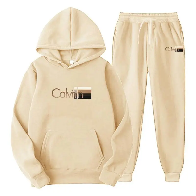 Amazon men's clothing set, cross-border export, pullover sweatshirt, sportswear set, fashionable fleece, men's hooded sweatshirt