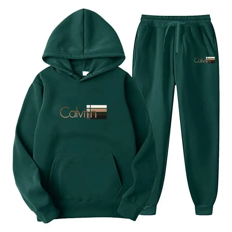 Amazon men's clothing set, cross-border export, pullover sweatshirt, sportswear set, fashionable fleece, men's hooded sweatshirt