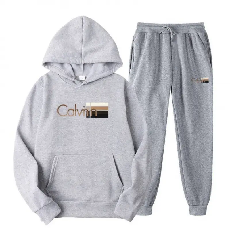 Amazon men's clothing set, cross-border export, pullover sweatshirt, sportswear set, fashionable fleece, men's hooded sweatshirt