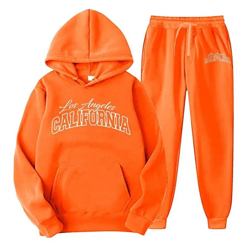 Amazon men's clothing set, cross-border export, pullover sweatshirt, sportswear set, fashionable fleece, men's hooded sweatshirt