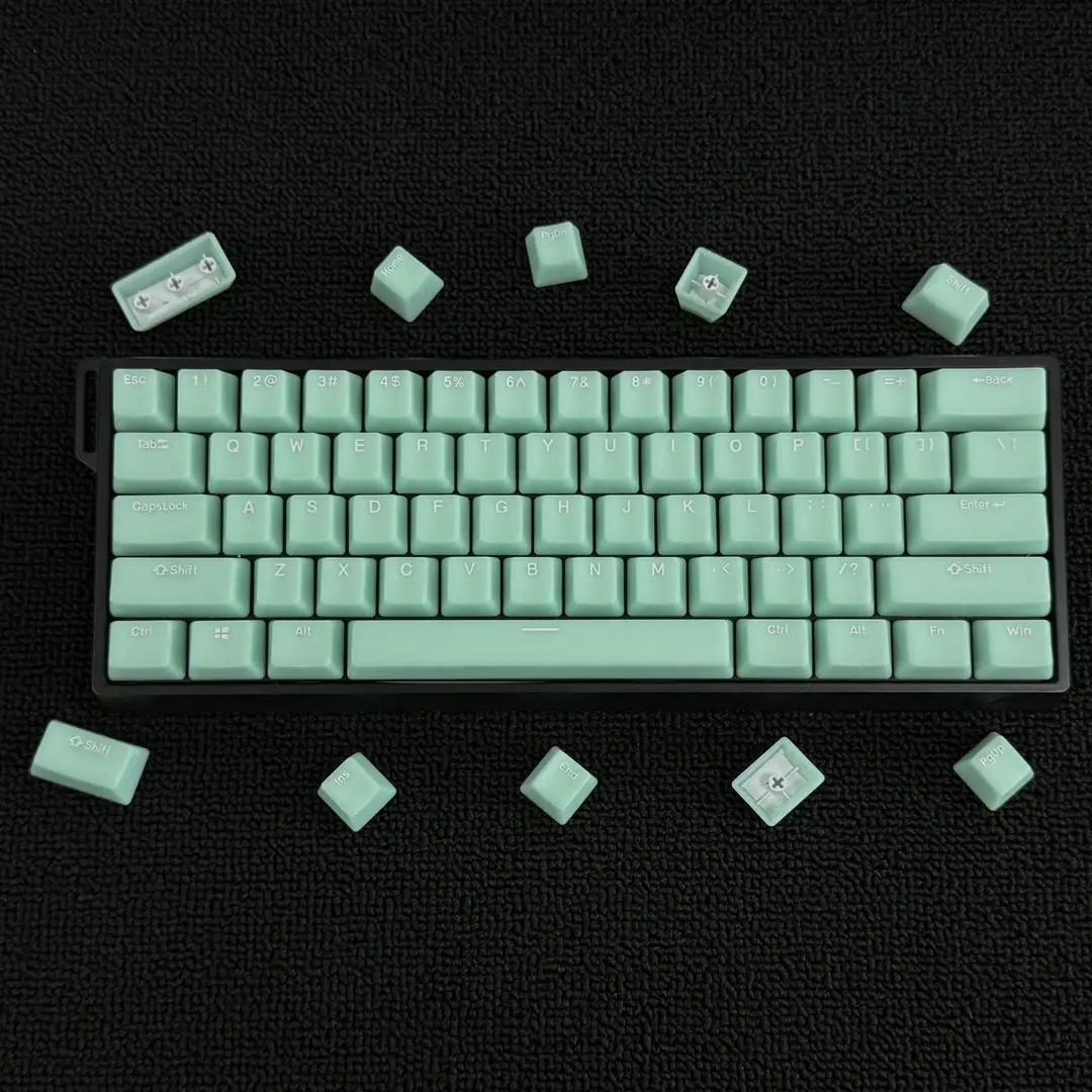 White Marble Semi-Transparent Mechanical Keyboard Keycaps, Pbt Material, Original Height, Direct from the Manufacturer, in Stock for Immediate Shipment — feature 12