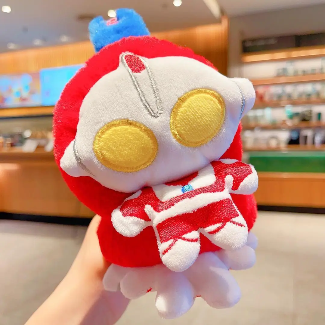 Baby earmuffs, children's ear protectors, suitable for elementary school students, warm and windproof for autumn and winter, cute cartoon design, Ultraman earmuffs