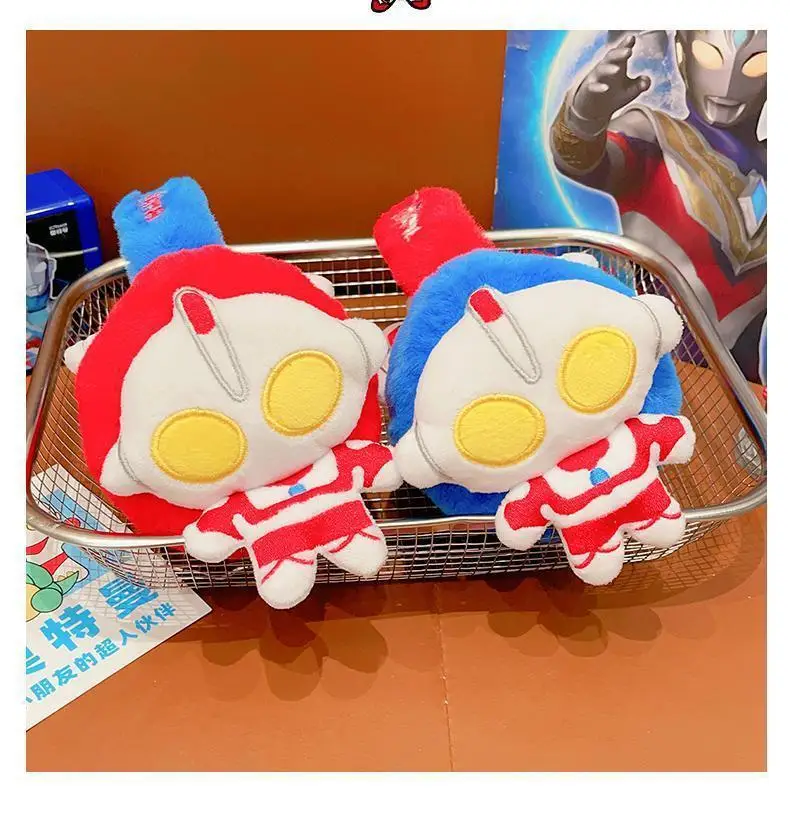 Baby earmuffs, children's ear protectors, suitable for elementary school students, warm and windproof for autumn and winter, cute cartoon design, Ultraman earmuffs — feature 10