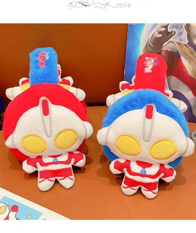 Baby earmuffs, children's ear protectors, suitable for elementary school students, warm and windproof for autumn and winter, cute cartoon design, Ultraman earmuffs — feature 2