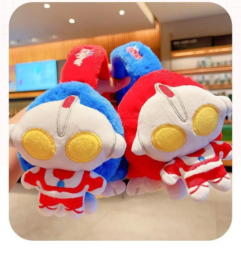 Baby earmuffs, children's ear protectors, suitable for elementary school students, warm and windproof for autumn and winter, cute cartoon design, Ultraman earmuffs — feature 6