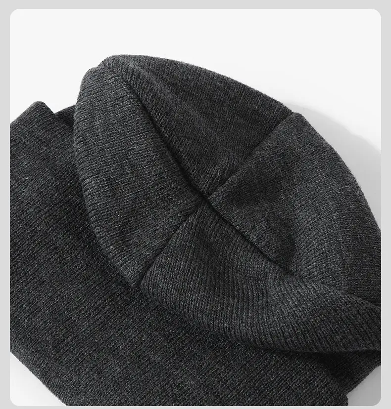 Cross-border Amazon European and American hat, scarf, and gloves set, warm and cold-resistant, fashionable and versatile knitted hat for autumn and winter — feature 15