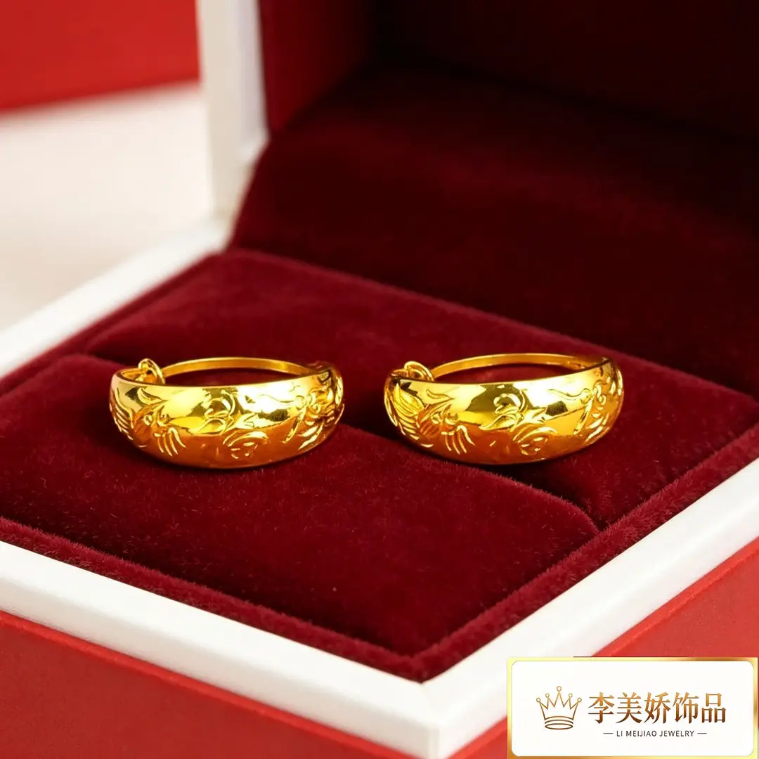 Collection of Vietnamese gold-plated earrings, popular and long-lasting, luxury earrings and accessories for all ages, wholesale via live streaming