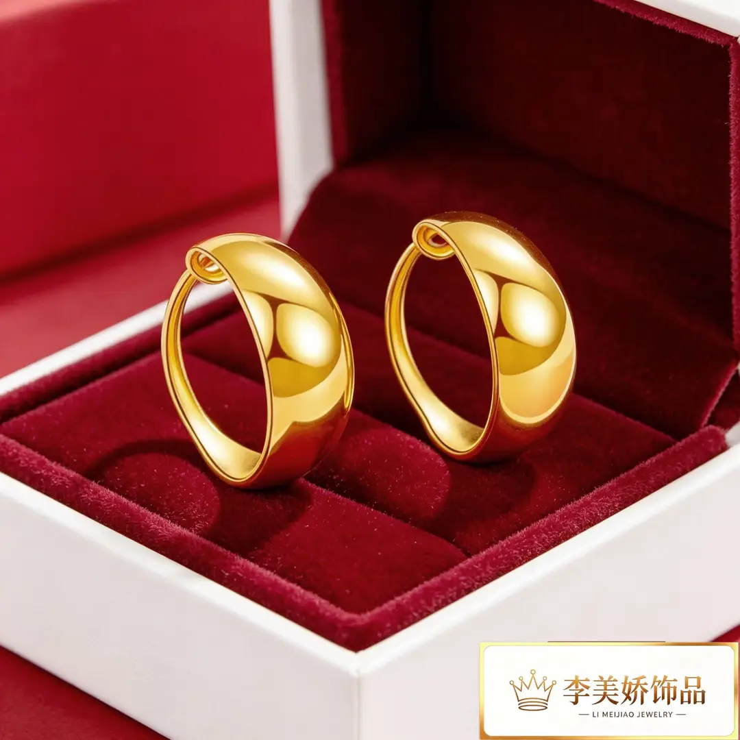 Collection of Vietnamese gold-plated earrings, popular and long-lasting, luxury earrings and accessories for all ages, wholesale via live streaming