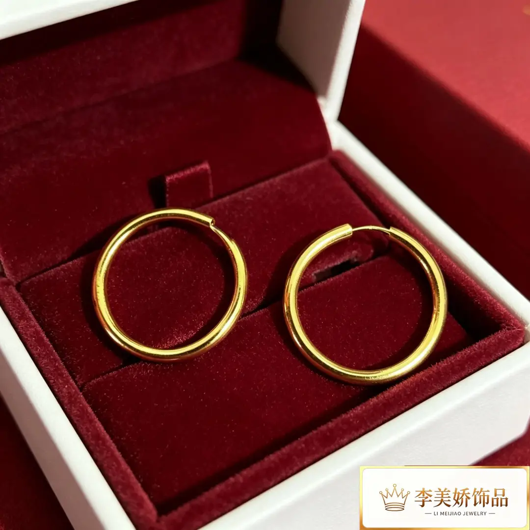 Collection of Vietnamese gold-plated earrings, popular and long-lasting, luxury earrings and accessories for all ages, wholesale via live streaming