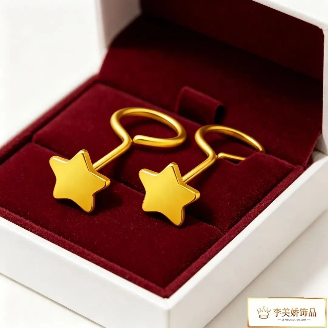 Collection of Vietnamese gold-plated earrings, popular and long-lasting, luxury earrings and accessories for all ages, wholesale via live streaming