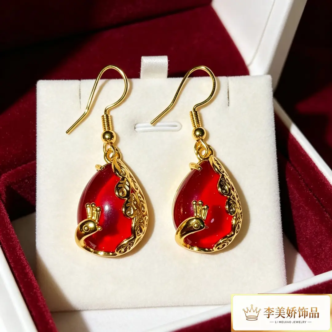 Collection of Vietnamese gold-plated earrings, popular and long-lasting, luxury earrings and accessories for all ages, wholesale via live streaming