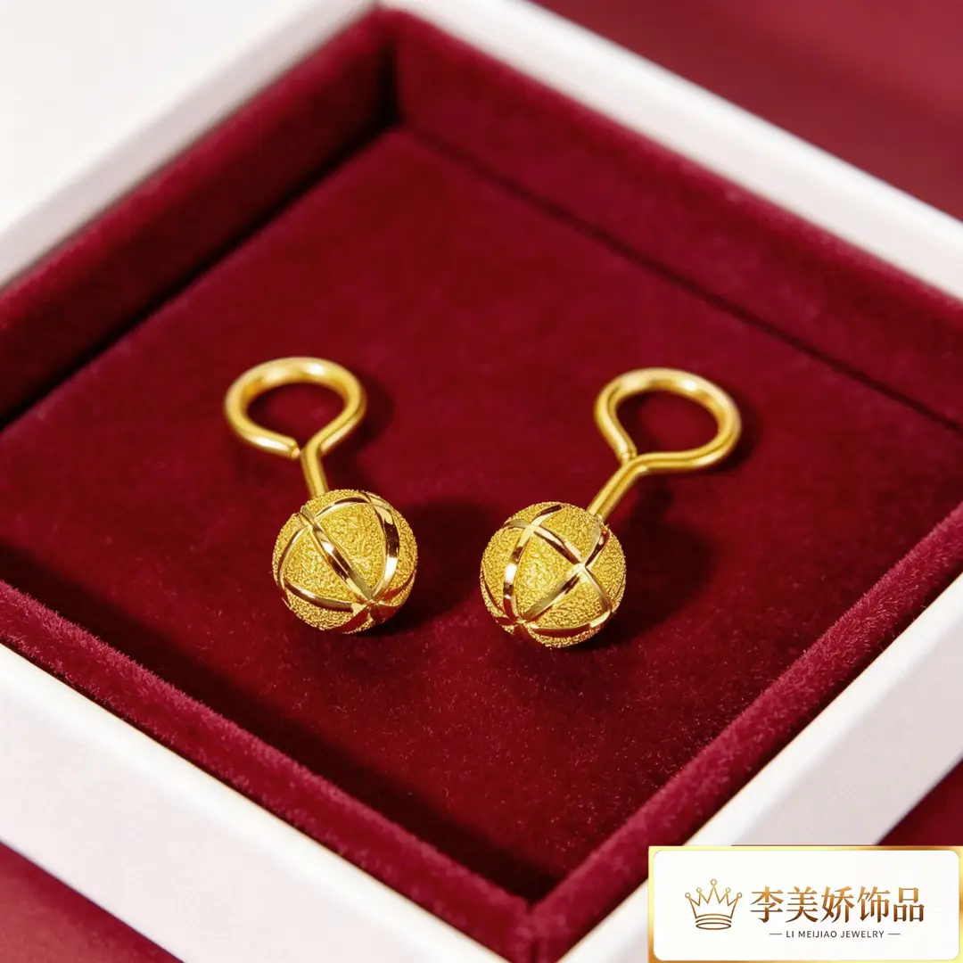 Collection of Vietnamese gold-plated earrings, popular and long-lasting, luxury earrings and accessories for all ages, wholesale via live streaming