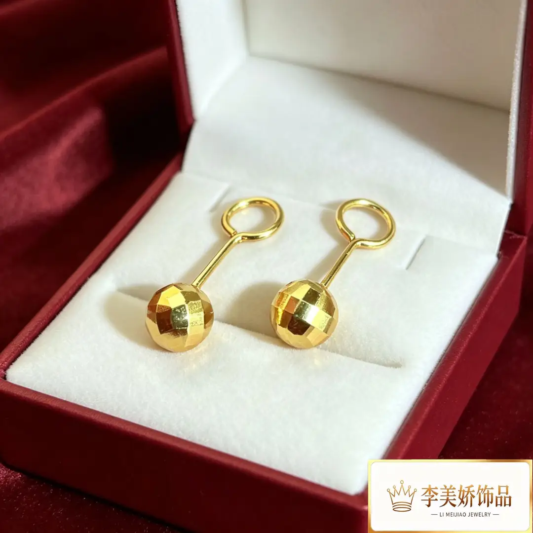 Collection of Vietnamese gold-plated earrings, popular and long-lasting, luxury earrings and accessories for all ages, wholesale via live streaming