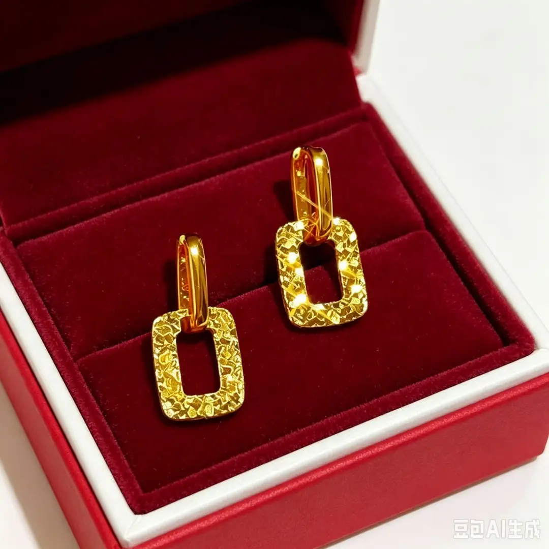 Collection of Vietnamese gold-plated earrings, popular and long-lasting, luxury earrings and accessories for all ages, wholesale via live streaming
