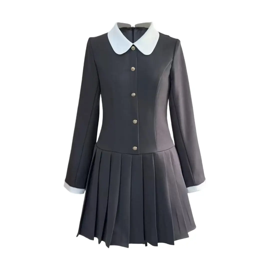 2026 New Petite Elegant Blazer Dress for Women, Early Autumn, Luxurious Look for Important Occasions, Short Dress