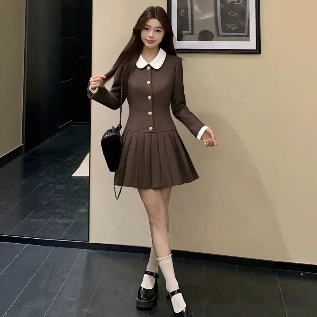 2026 New Petite Elegant Blazer Dress for Women, Early Autumn, Luxurious Look for Important Occasions, Short Dress — feature 3