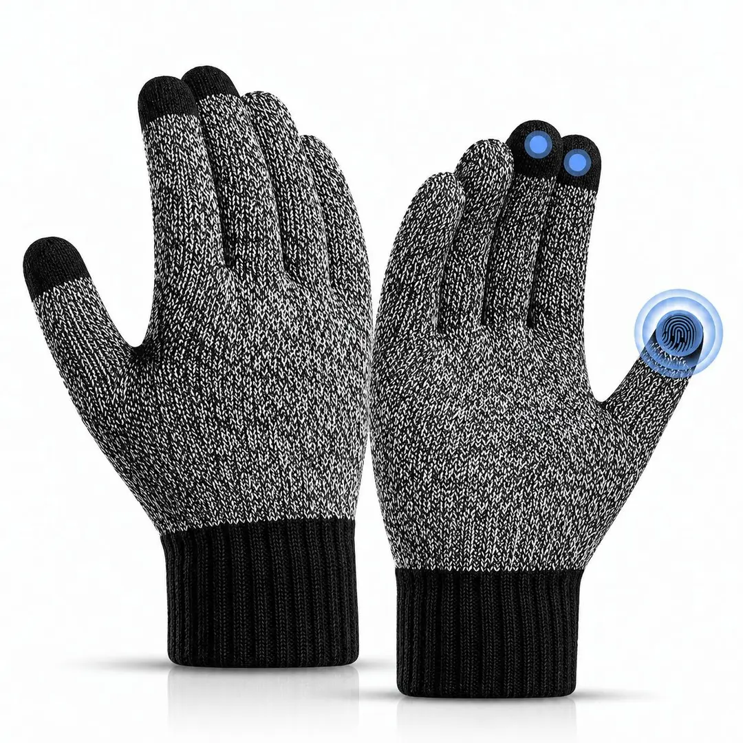 Amazon cross-border alpaca wool hat, scarf, and gloves set, touchscreen compatible, cold-resistant, windproof, and warm, available for wholesale and in stock