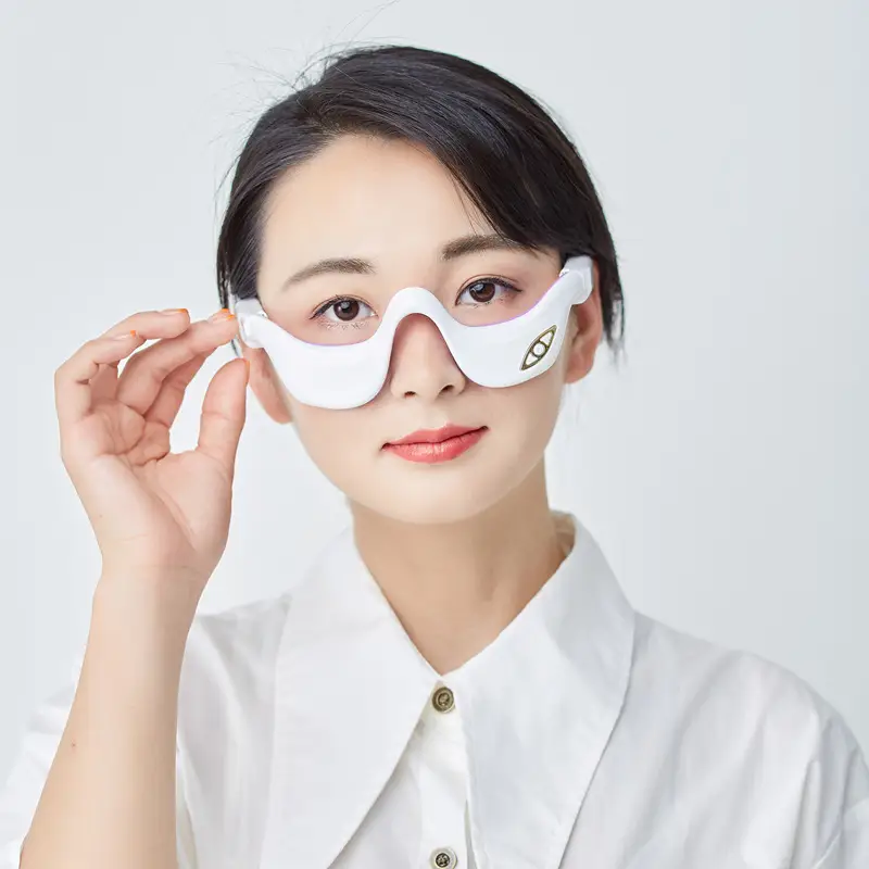 Smart eye massager for reducing eye bags and dark circles, an eye care device for beauty and eye protection, featuring spa-style vibration and heating functions for home use - Image 2