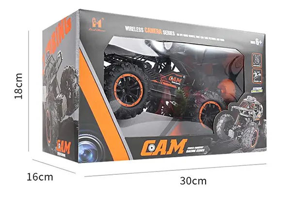 Cross-border best-selling RC remote control car with camera, alloy high-speed off-road climbing car, WiFi video recording, children's toy car — feature 17