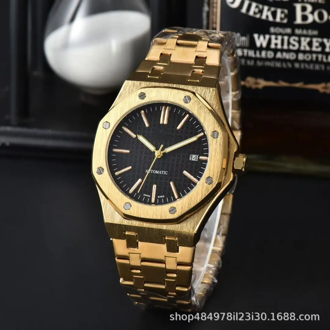 2026 Exquisite Cross-Border Oak Series Dial Luminous Frosted Quartz Watch — feature 2