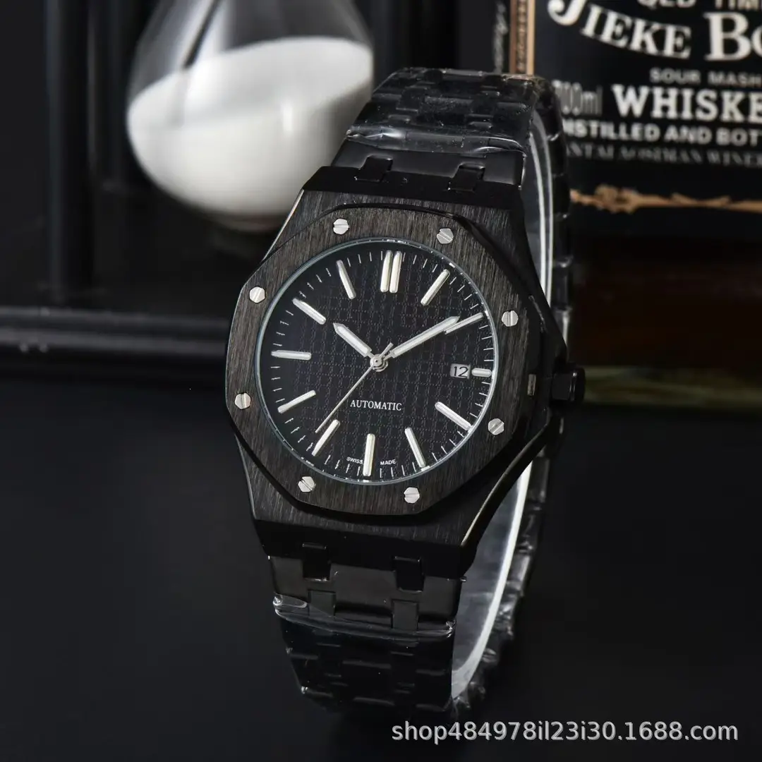 2026 Exquisite Cross-Border Oak Series Dial Luminous Frosted Quartz Watch — feature 4
