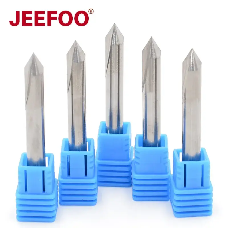 Double-edged Chamfering Cutter for Aluminum CNC Engraving