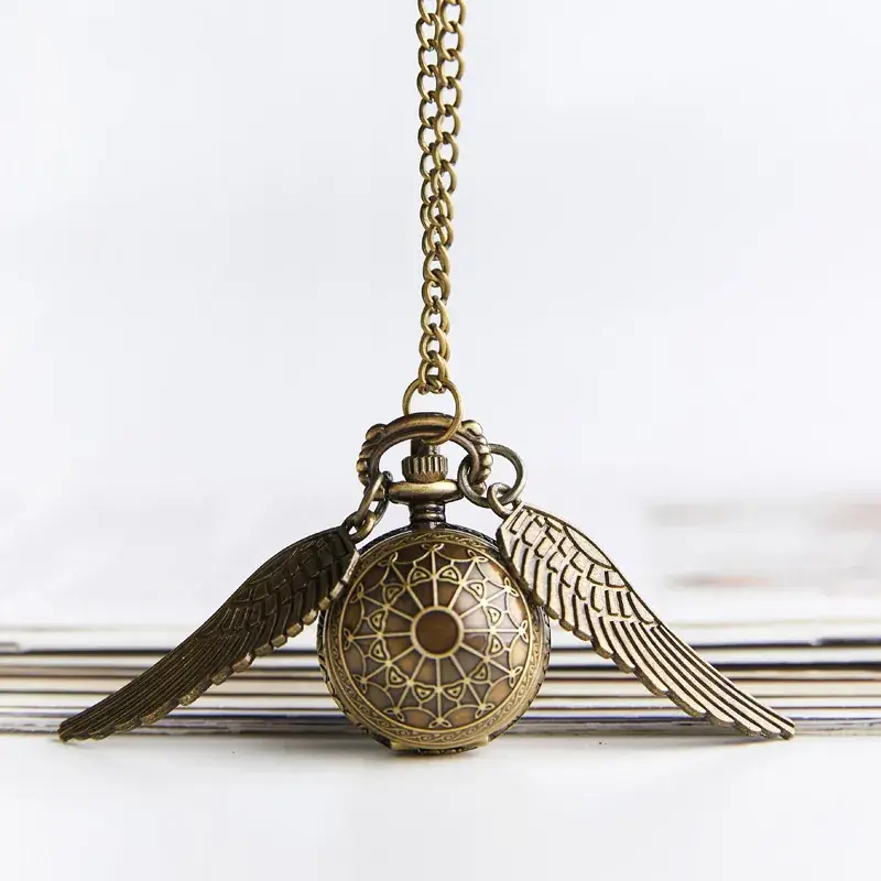 Harry Potter Angel Pocket Watch with Wings