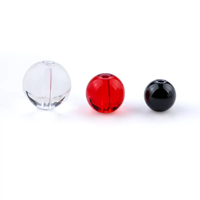 Crystal Scattered Beads Red Black Transparent Curtain Accessories - Image 4