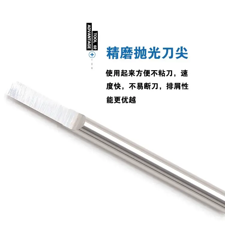4mm Single Edged Column Knife Acrylic Two-Color Board Wood Carving - Image 2