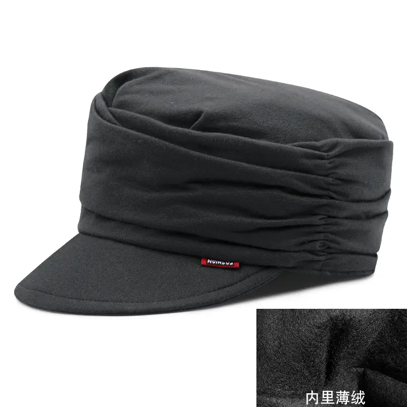 Red Stackable Flat Cap for Women Spring Autumn Casual - Image 8