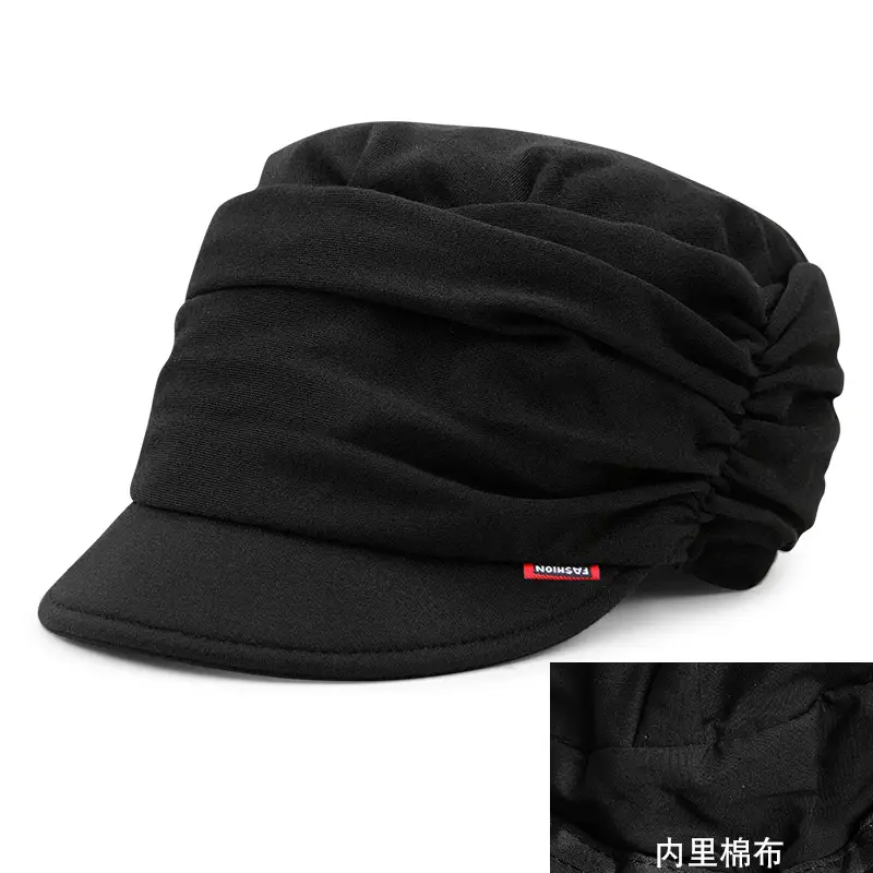 Red Stackable Flat Cap for Women Spring Autumn Casual - Image 10