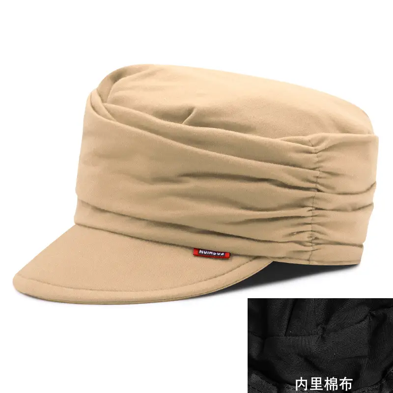 Red Stackable Flat Cap for Women Spring Autumn Casual - Image 14