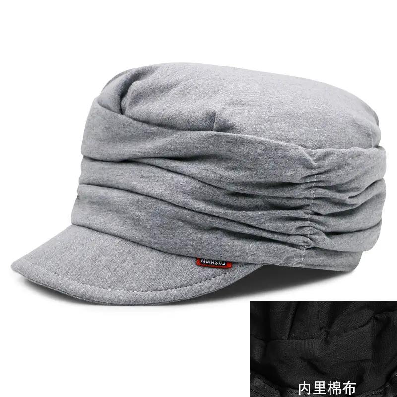 Red Stackable Flat Cap for Women Spring Autumn Casual - Image 15