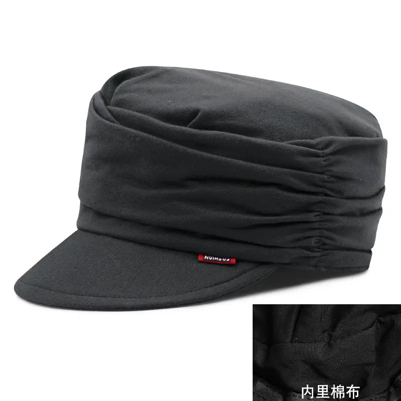 Red Stackable Flat Cap for Women Spring Autumn Casual - Image 16