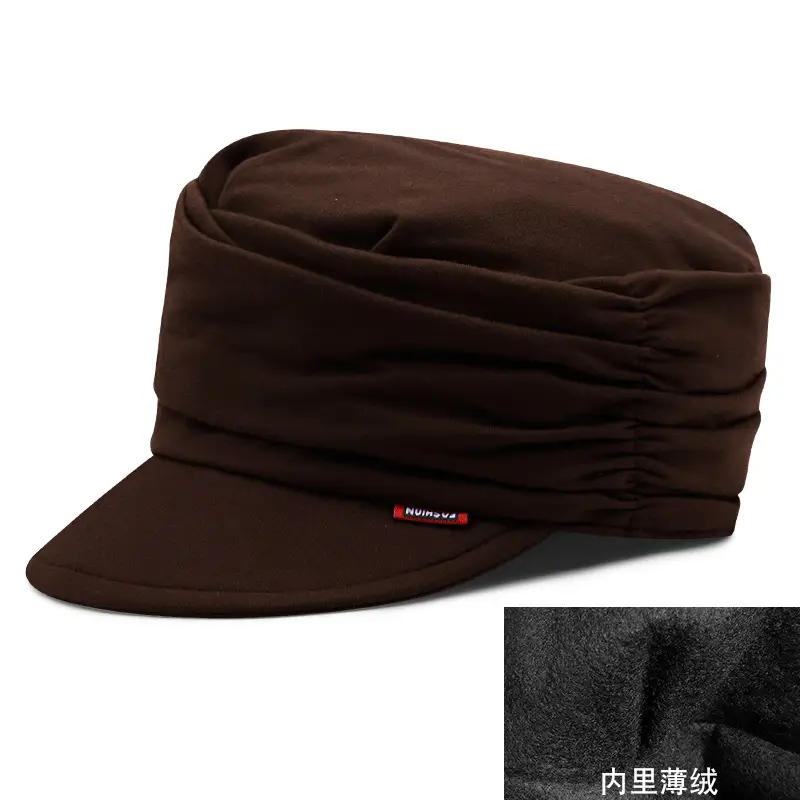 Red Stackable Flat Cap for Women Spring Autumn Casual - Image 4