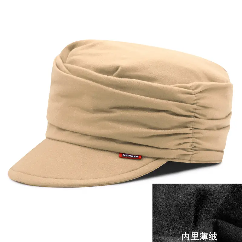 Red Stackable Flat Cap for Women Spring Autumn Casual - Image 6