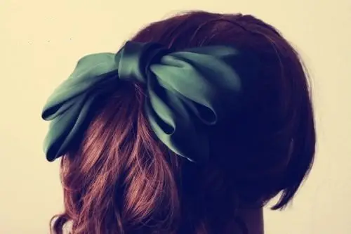 Black Satin Exaggerated Bow Hairpin Wholesale — feature 18