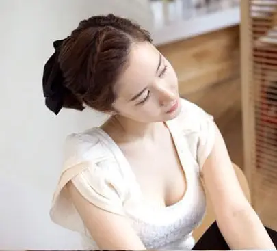 Black Satin Exaggerated Bow Hairpin Wholesale — feature 26