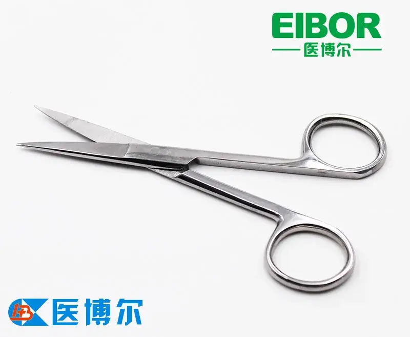 Medical Pointed Straight Tip Surgical Scissors 14cm Matte — feature 33