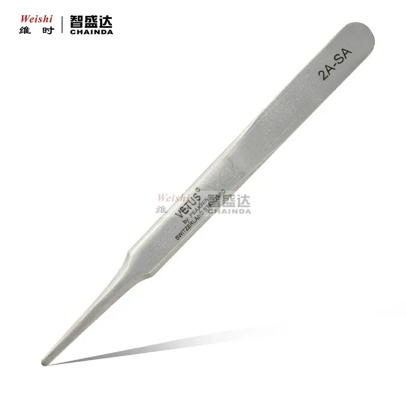 Stainless Steel Anti-Magnetic Tweezers Repair Tool - Image 6