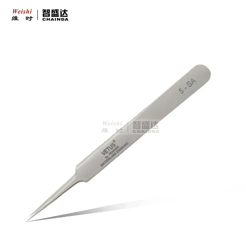 Stainless Steel Anti-Magnetic Tweezers Repair Tool - Image 7